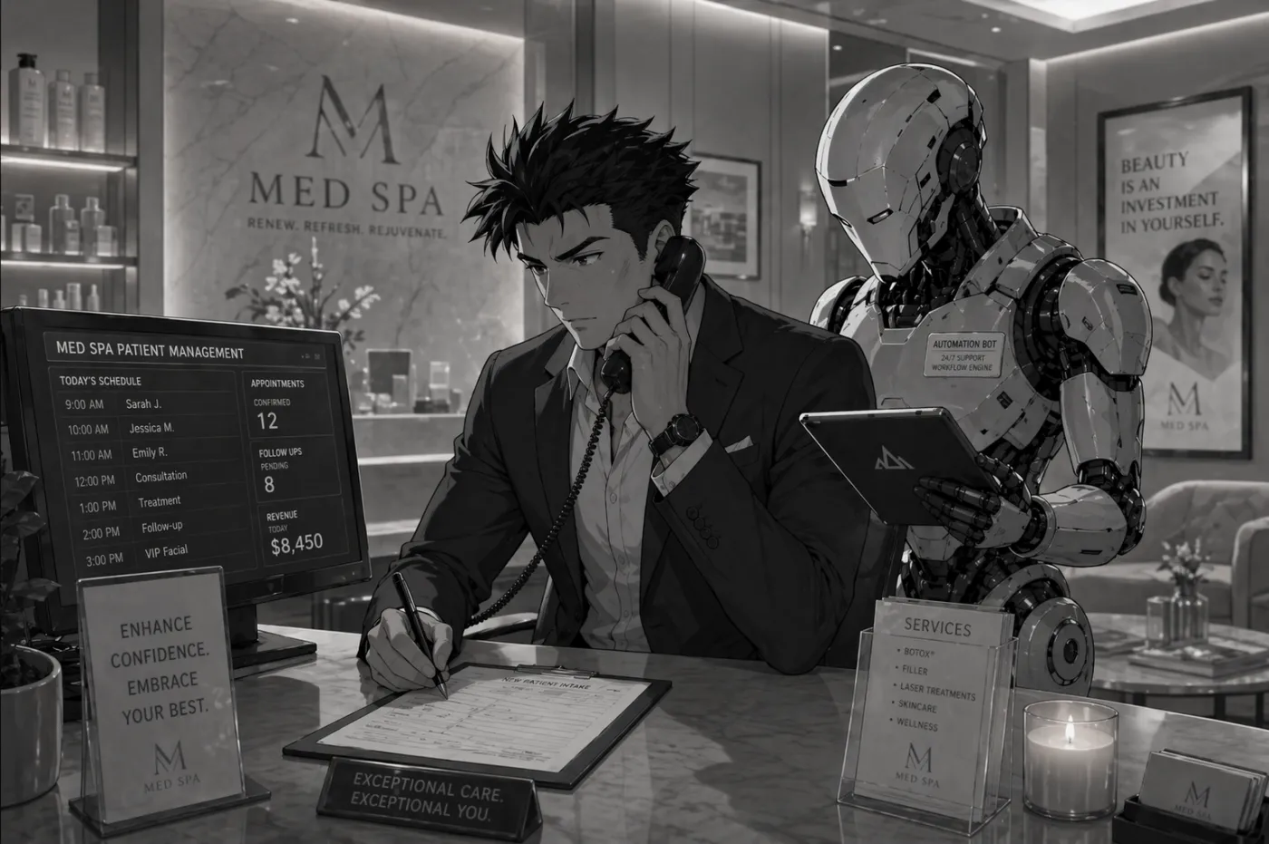 Dentists, chiropractors, med spas
